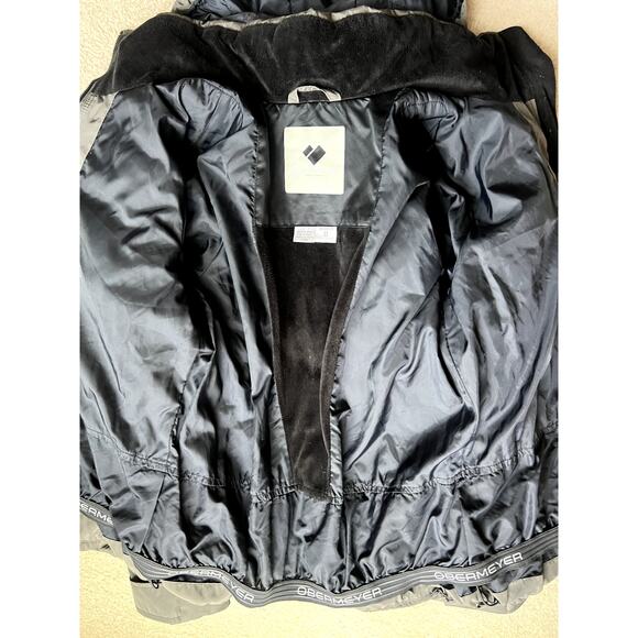 Obermeyer Leighton ironwood olive full zip winter/ski jacket size 8 - Picture 8 of 9